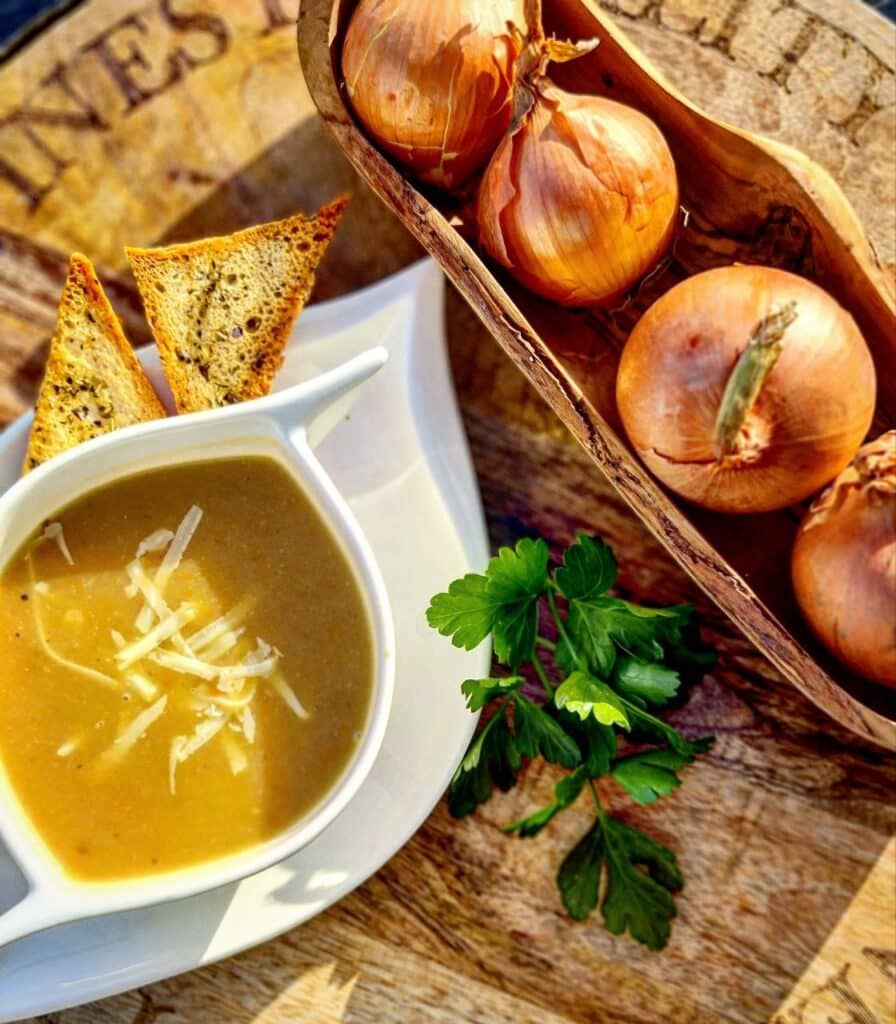 Soup and meal accompaniments